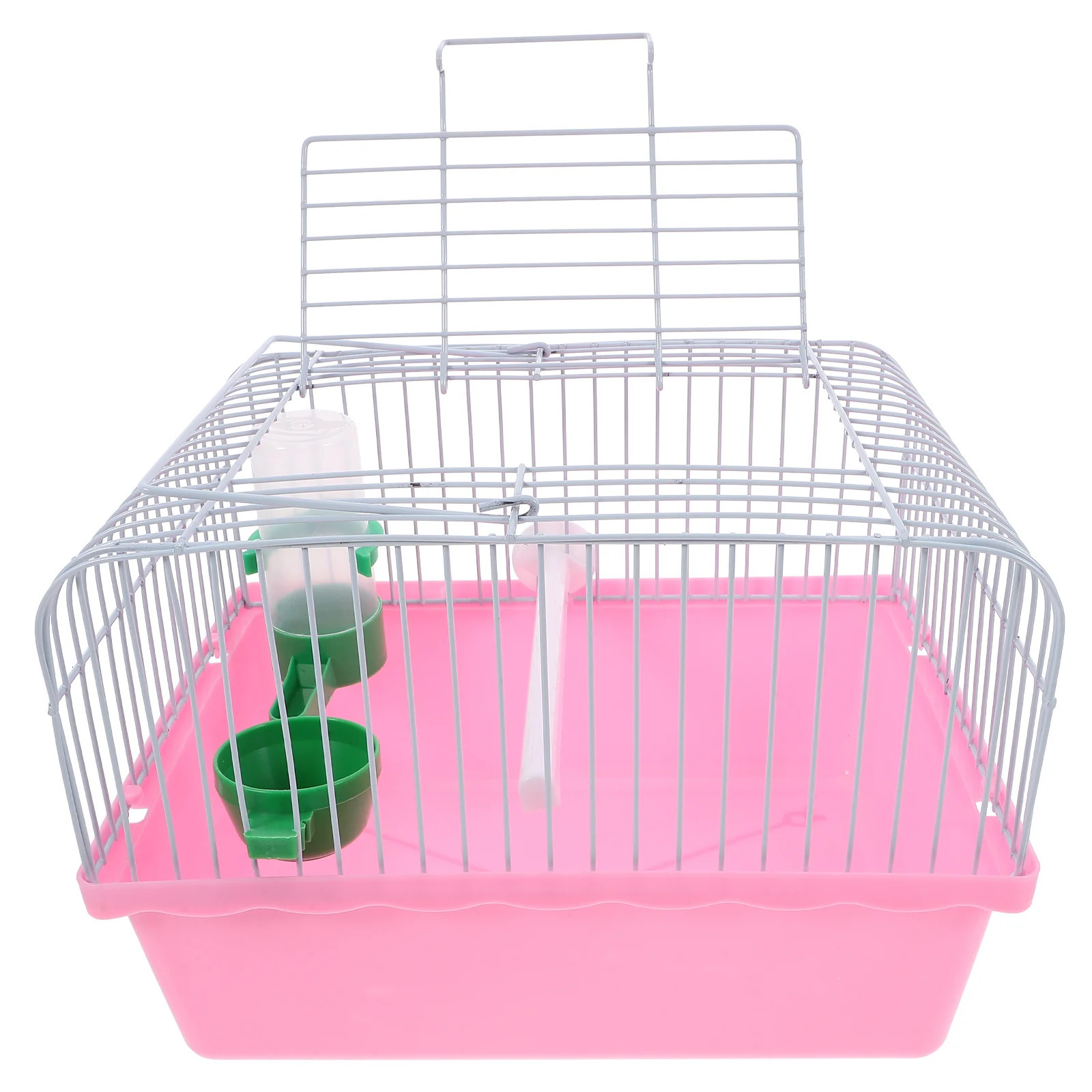 Portable birdcage wagon suitable for parrot parachutes Conure small pet cages handles foldable breathable outdoor multifunctional 250403