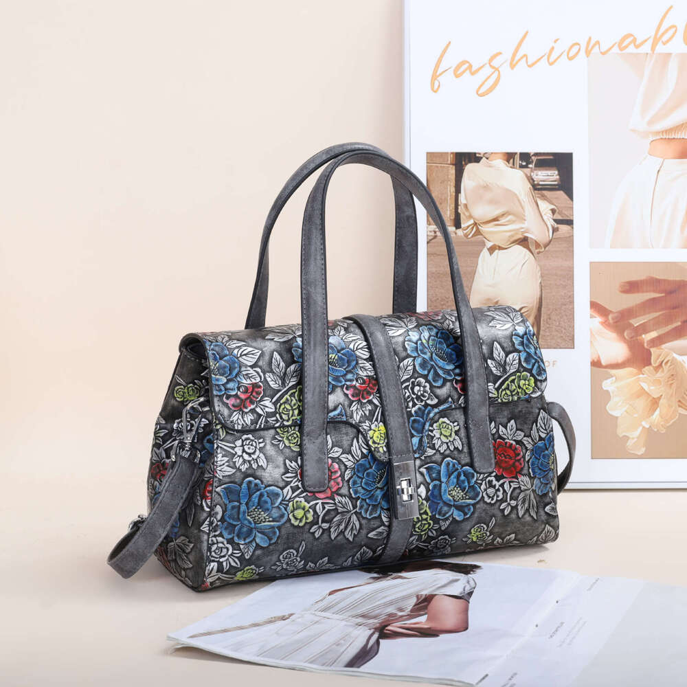 Siweiya Women's Bag 2022 New Collection Fortune 7803. Blossoming Series Single Shoulder Handbag