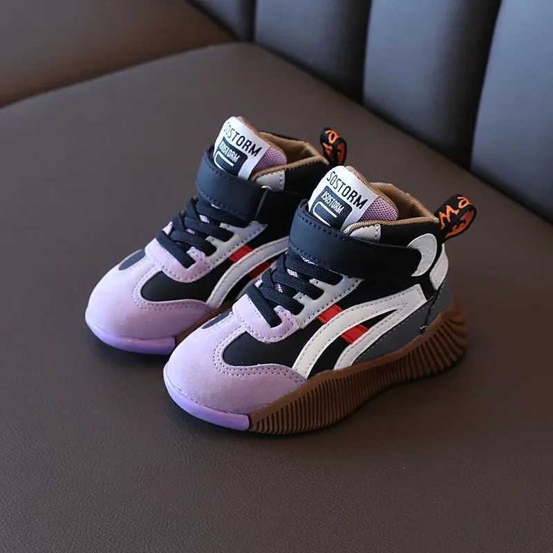 Childrens sports shoes running leisure breathable shoes spring and autumn baby sports shoes soft and non slip childrens sports shoes basketball shoes 