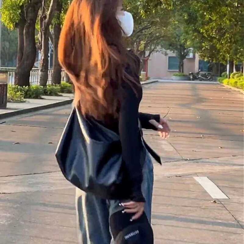 Women's High-Grade Tote Bag2024new Soft Surface Crossbody Large Capacity Shoulder Class Niche Messenger Bag