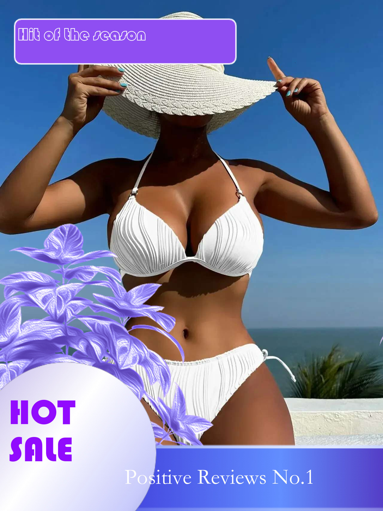Dongdumaoyi Sexy Bikini Women White Black Lace Up Backless Padded Micro Swimsuit Push Beach Bathing Suit Tie Side Thong Swimwear