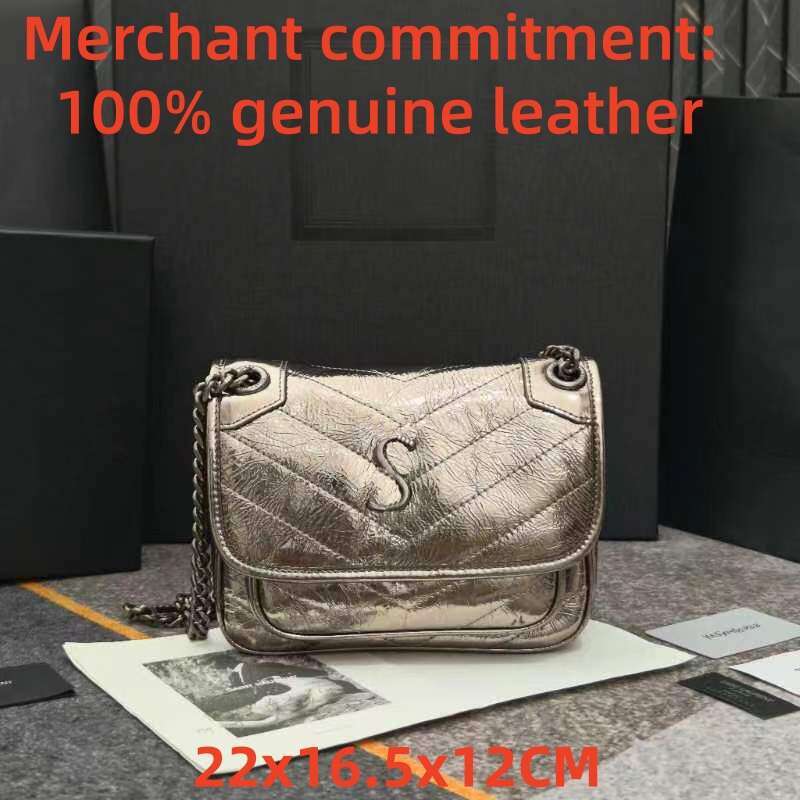 Top quality crossbody Designer bags tote Luxury handbags genuine leather niki bag Womens mens chain Shoulder Bag classic flap Messenger bag fashion