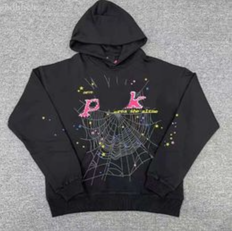 spider hoodie High Quality Designer Hoodies Sweatshirts Hip-Hop Sweatpants Women's graphic hoodie Foam Letter Printed Pants Bubble Printed spyder hoodie 918