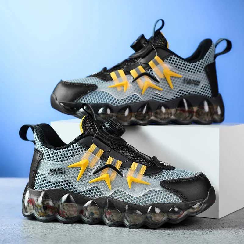 Luxury boys sports shoes childrens casual shoes 2023 fashion childrens sports shoes sports tennis shoes for boys aged 7 to 12 W250407