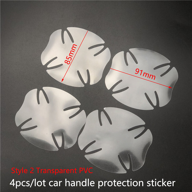 4pcs Car Door Handle Bowl Protector Sticker For Mitsubishi/ Mazda/ Subaru /Suzuki / Toyota Lexus /Honda Acura /Renault / Nissan