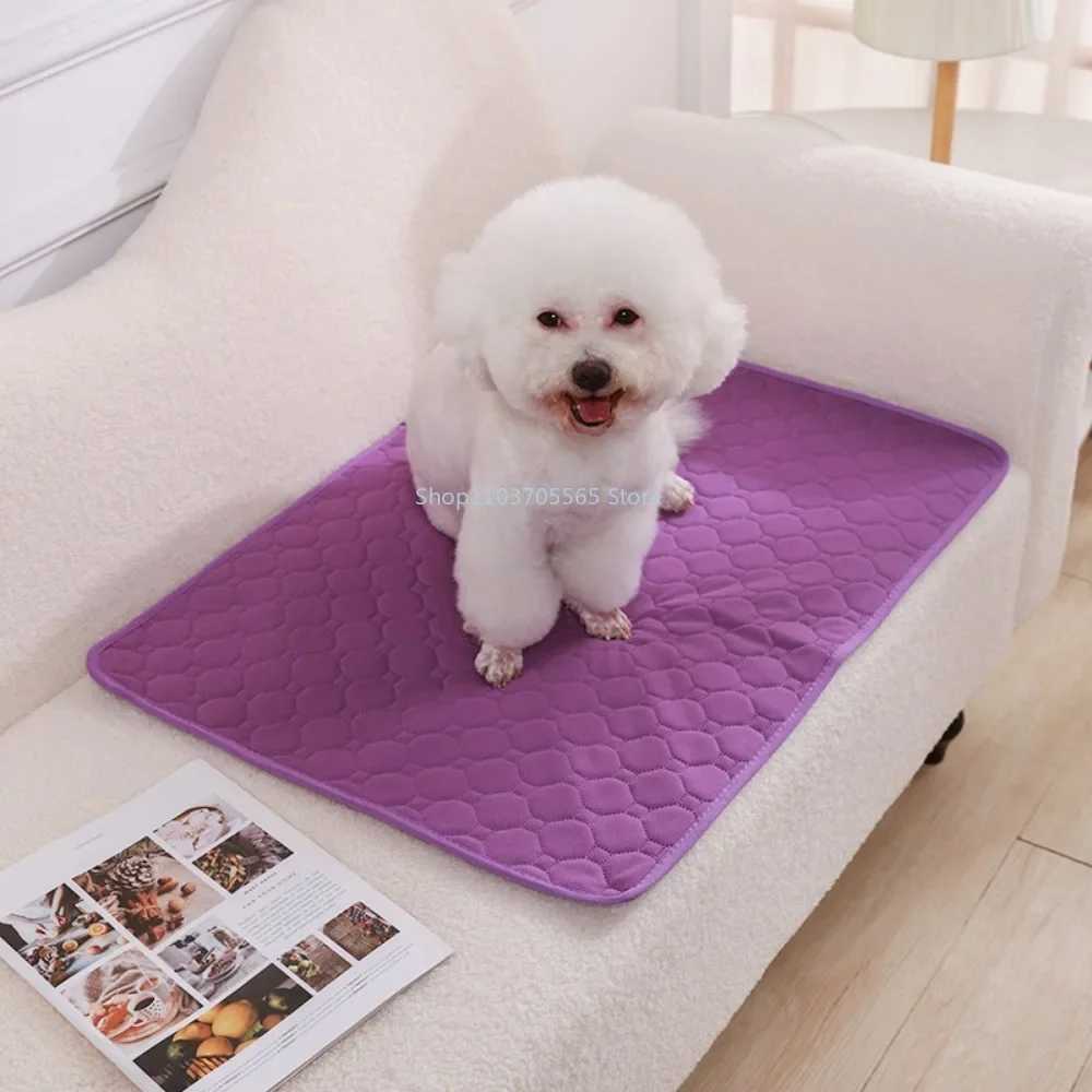 Reusable dog urine pads blankets absorbent diapers washable puppy training pads reusable dog urine pads Y250407
