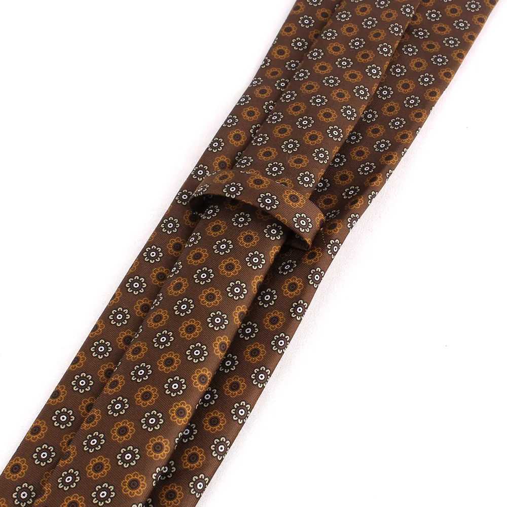 9 cm Wide Print Ties For Men Wen Paisley Neck Tie For Wedding Business Classic Gro Neckties Fashion Mens Flower Neck Tie X250407