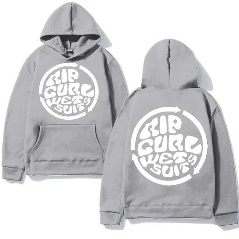 2024 mens tear curled mens wetland hoodie Y2K loose fit high-quality clothing retro clothing casual hoodie oversized top W250408