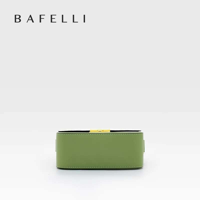 Women's Bags BAFELLI WOMEN BAGS FASHION 2023 LEATHER MINI BOXY BAG CROSSBODY ORIGINAL DESIGNER SHOULDER SADDLE MESSENGER FEMALE K GOLD