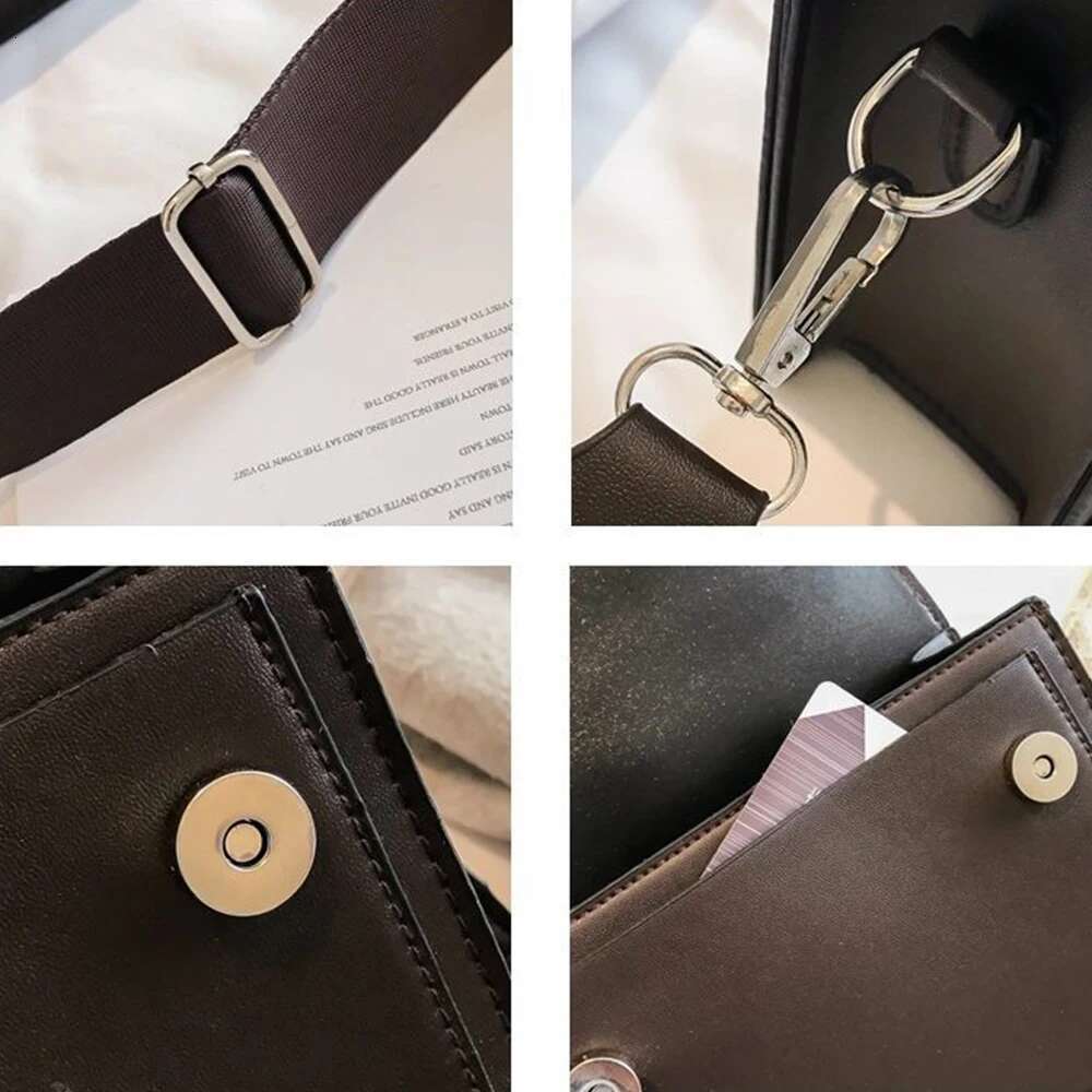 Classic Designer PU Leather Crossbody For Womentravel Handle Handbag Fashion Shoulder Messenger Bag Ladies Small Flap Bag Ll