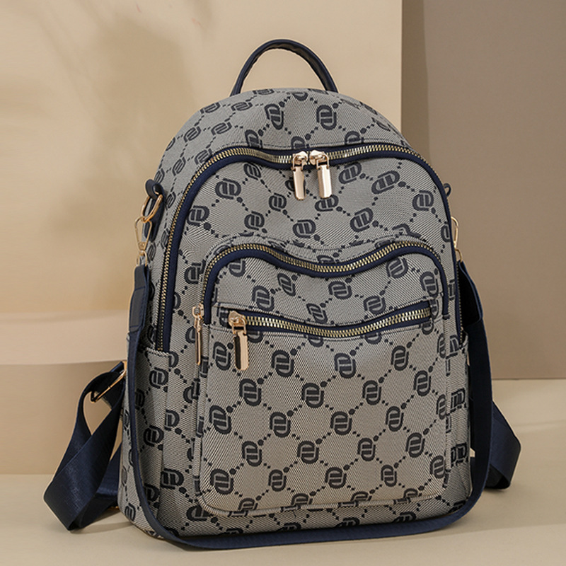 Free Shipping New Vintage Printed Backpacks Women All Fashion Single Shoulder Cross-Body Bags Commuting Women Bags Fashion Travel Bags