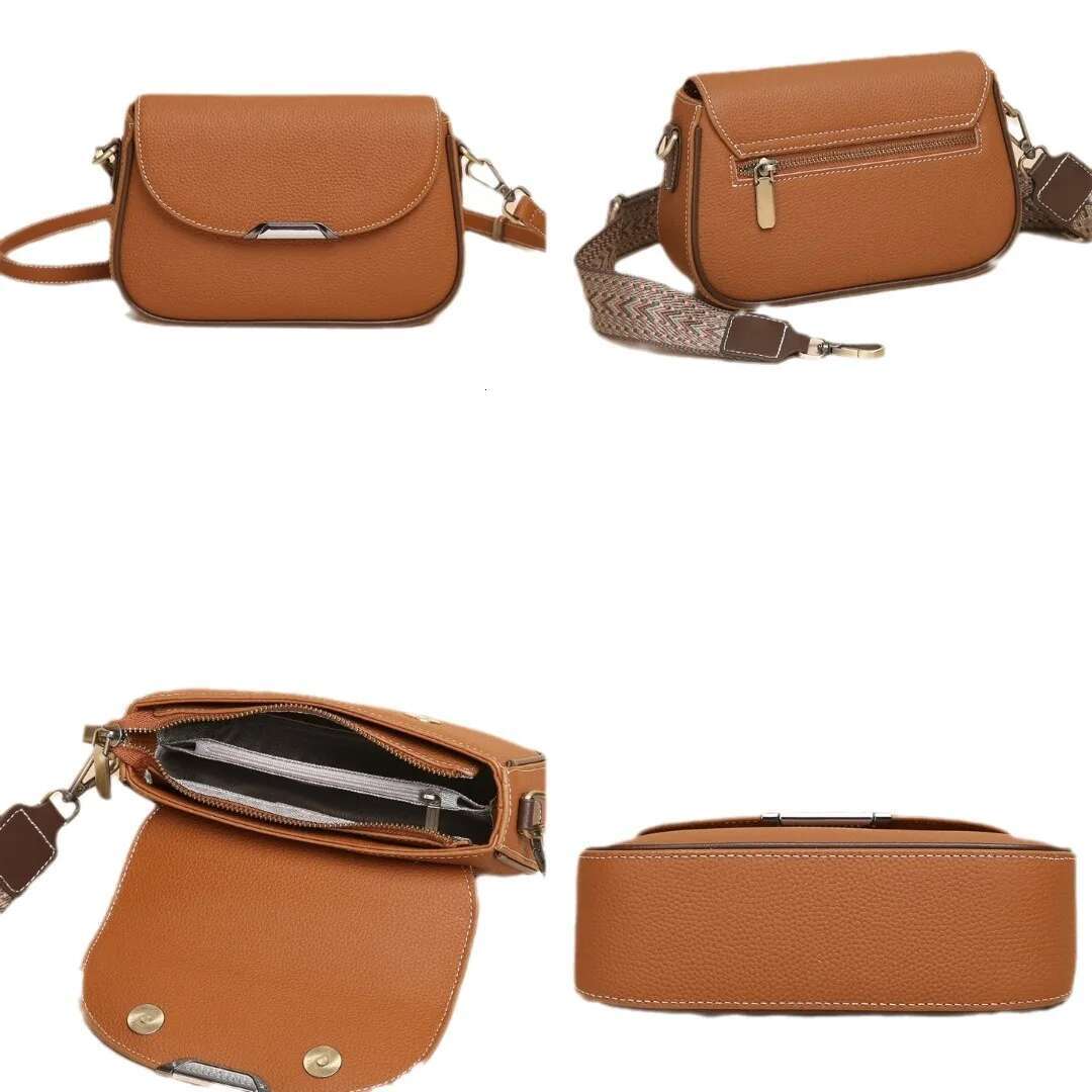 New Retro Genuine Leather Small Square For Women Trendy Single Shoulder Ladies' Phone Bag High Quality Purses Handbags