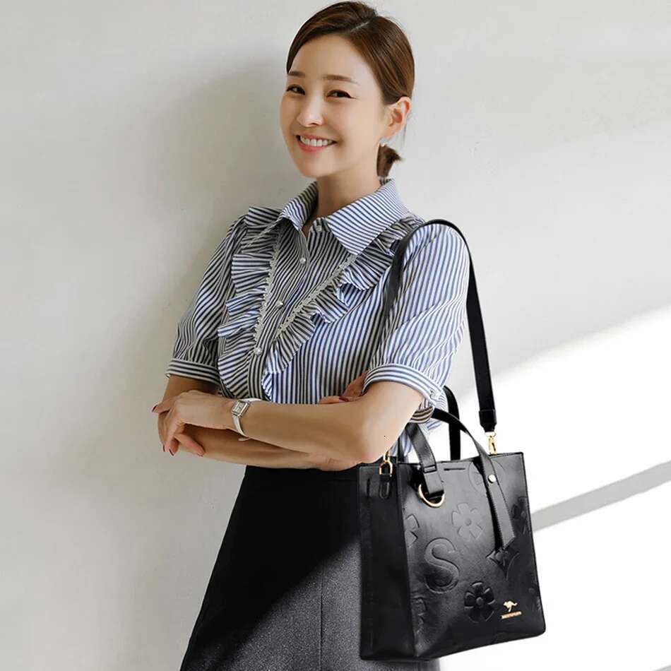 Handbags Women Bags Designer Top Handle PU Leather Shoulder For Ladies High Quality Female Crossbody Tote Bag Sac