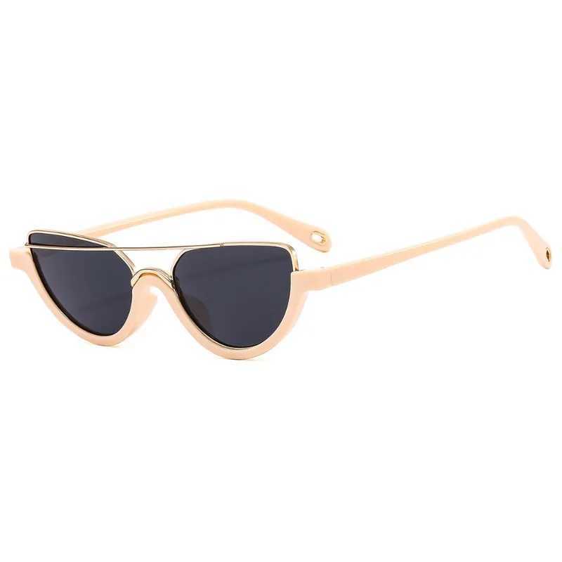 New Small Frame Cat Eye Sunglasses for Womens Brand Designer Fashion Sunglasses Classic Mens Retro Glasses UV400 Gafas De Sol W250408