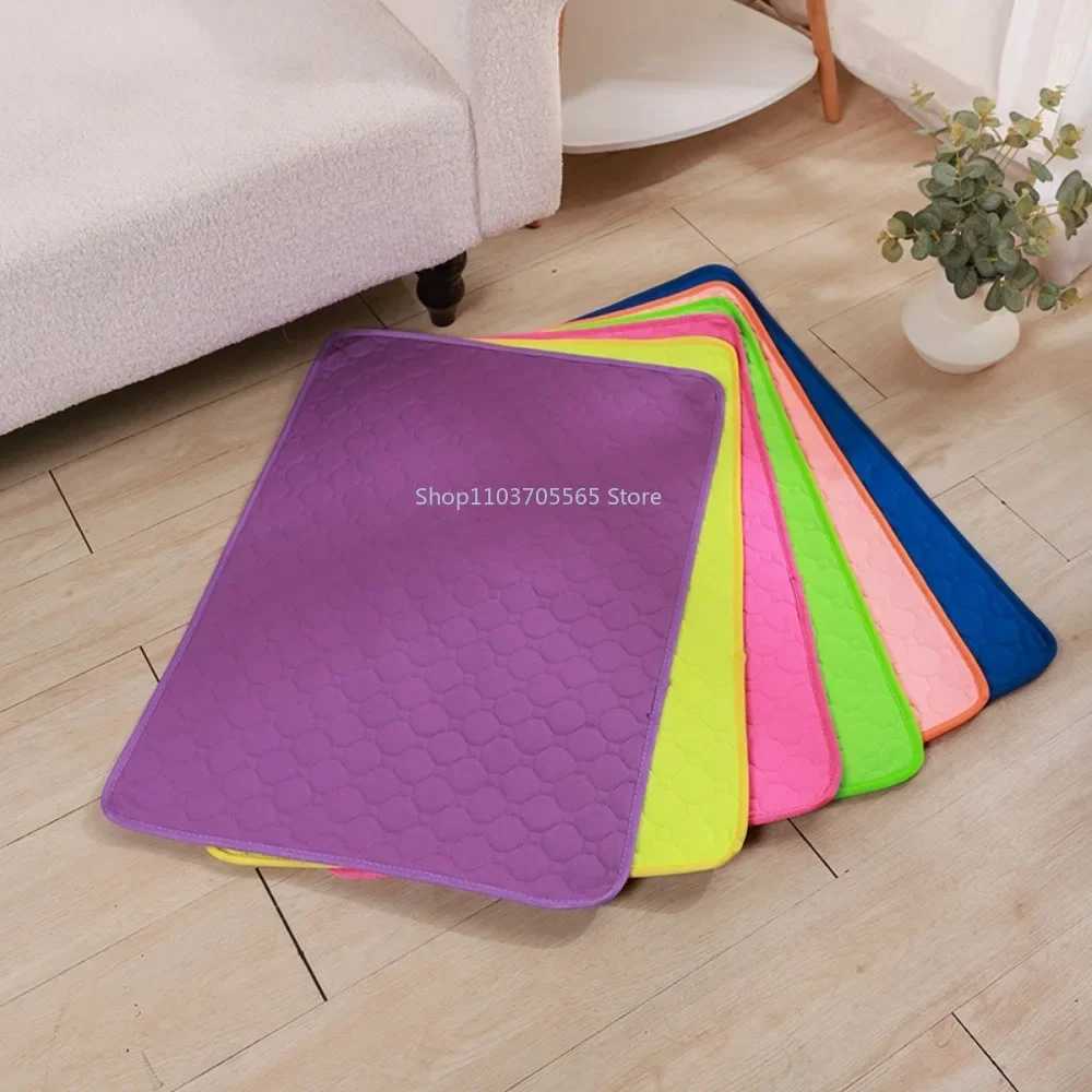 Reusable dog urine pads blankets absorbent diapers washable puppy training pads reusable dog urine pads Y250407