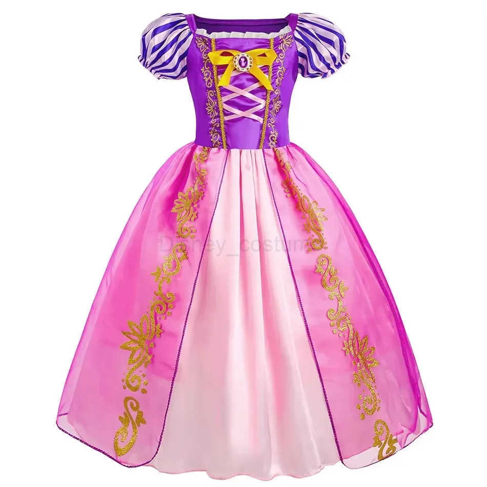 Disney Princess costume girl birthday girl mermaid costume Elsa costume children Cinderella cosplay long haired princess disco 4 5 6 7 8 10 years X250