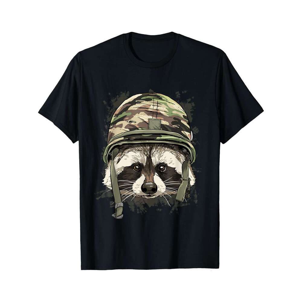 Designer T shirt Raccoon Boba Tea Bubble Tea Anime Kawaii - 220g Tshits