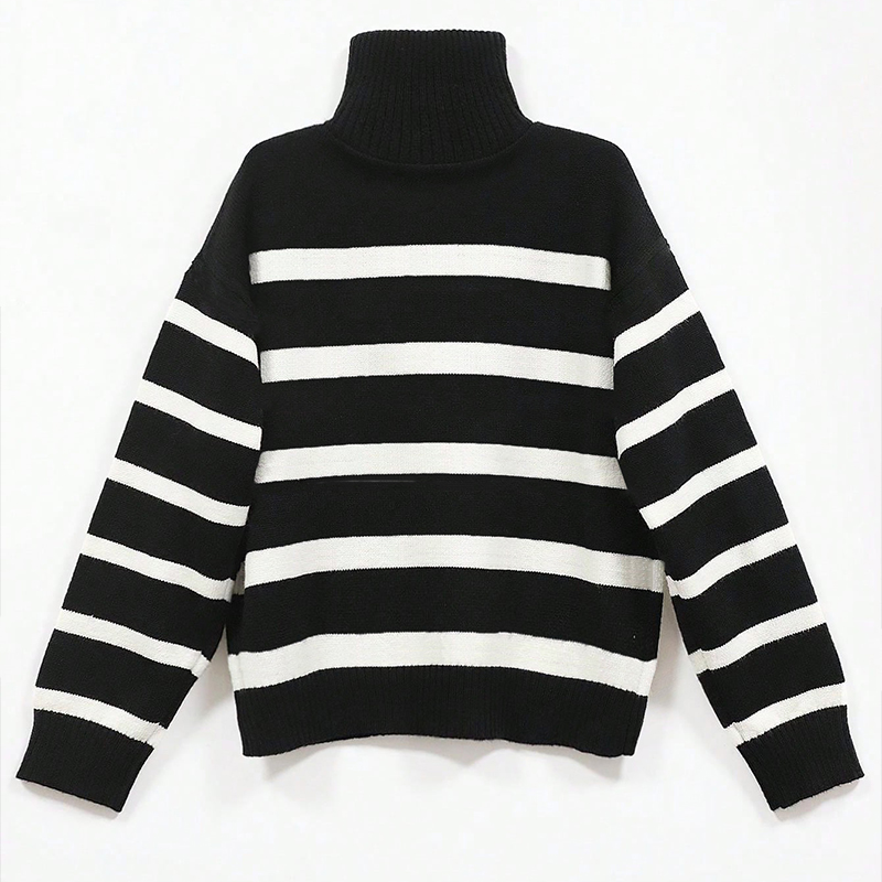 Women's color-blocked striped sports sweater, half-open front collar long-sleeved top, highly versatile suitable for outdoor and indoor exercise,