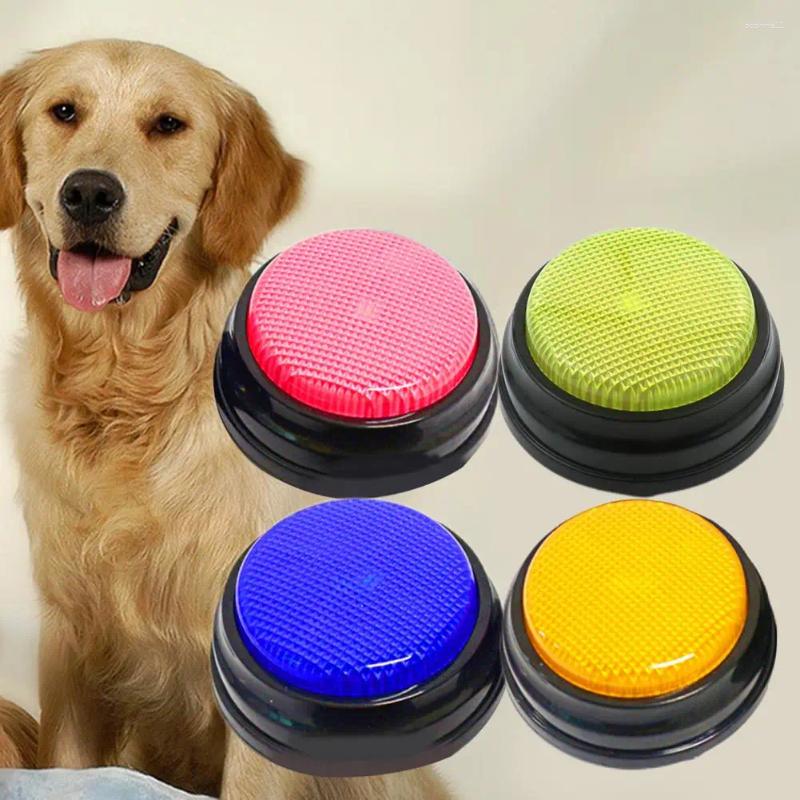 Update Funny Voice Sound Recorder Talking Button 4 Colors Recording Round Shape For Kids