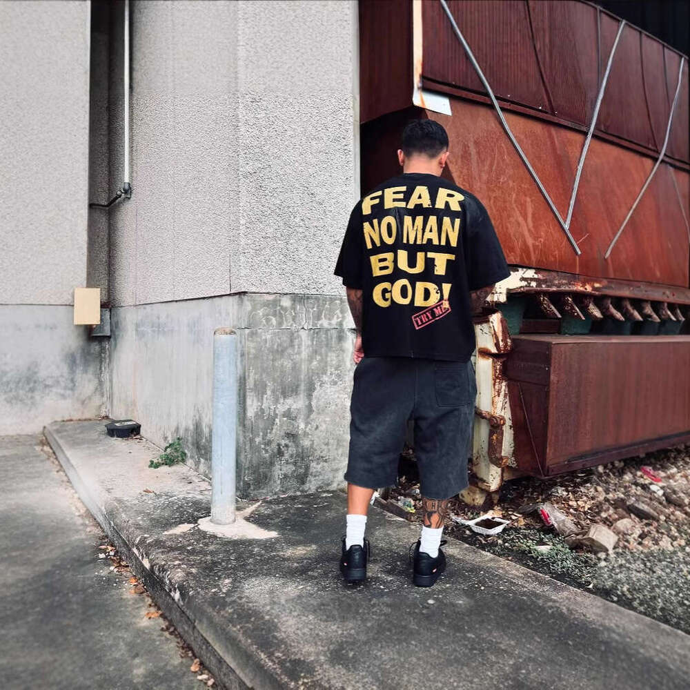 American street style design, hip-hop, loose versatile T-shirt for both men and women