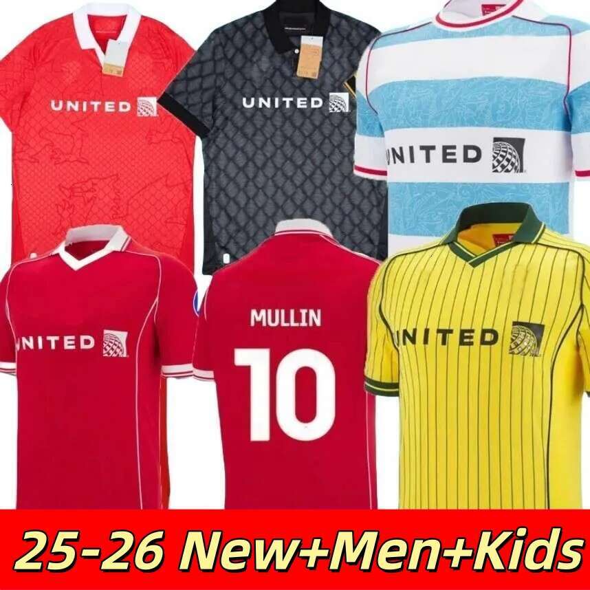 25 26 Wrexham soccer jerseys Mullin Jay Rodriguez Palmer Jack Marriott Sam Smith Steven Fletcher Ryan Longman Ollie Rathbone football shirt MEN kids16888