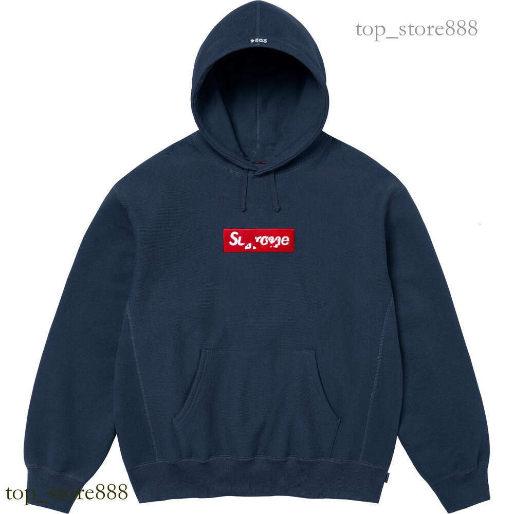 NEW Supremely Hoodie Designer Hoodie American Street Fashion Brand Letter Embroidery Hoodie Men's Pure Cotton Plus Size Sweat Absorbing Y2k Hip Hop Hoodie 17F