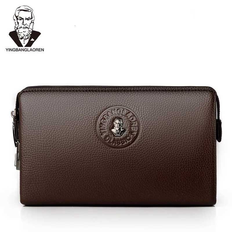 Mens PU leather password lock design long wallet clutch bag long chmap bags bolsos para hombre handbag sac a main bag for man H251107
