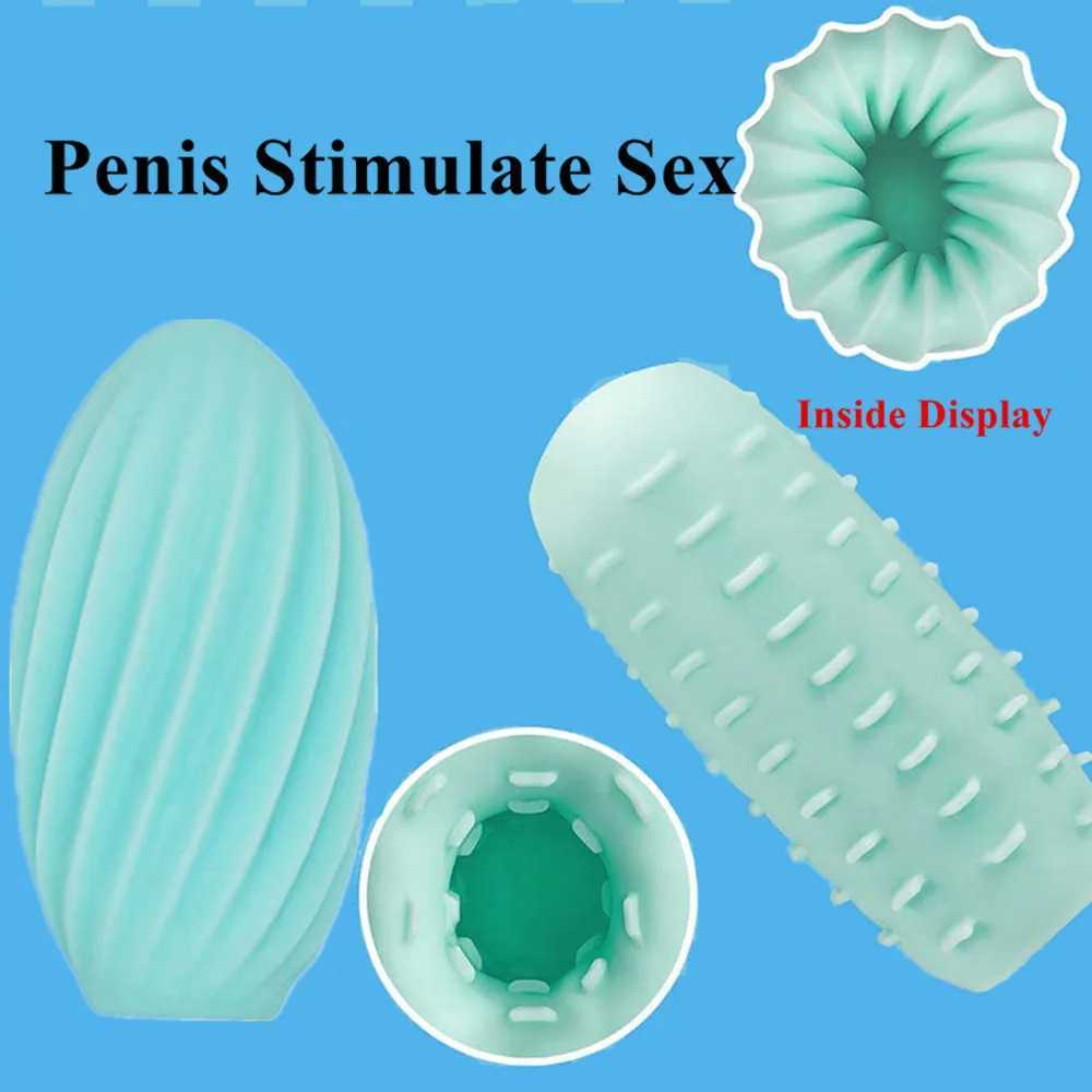 Mini Male Masturbation Cup Real Vaginal Anal Soft Tight Pocket Cat Stimulating Sex Toy Male Penis Portable MasturbationW250408