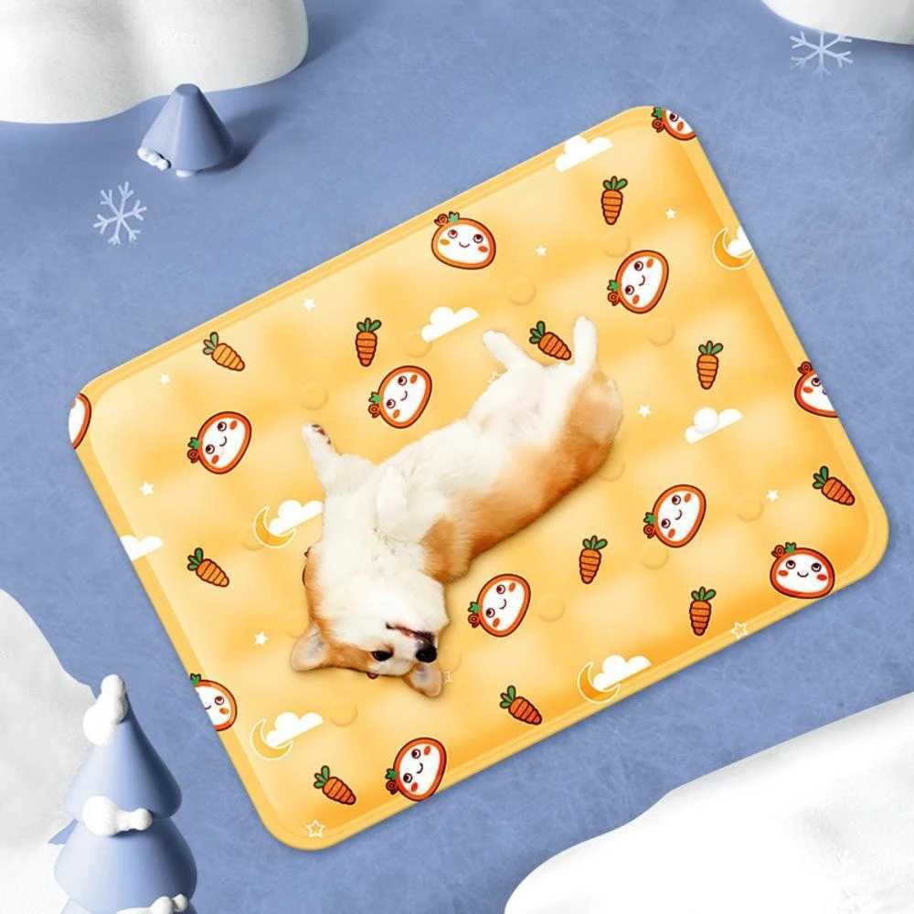 Pet Cooling Pad Durable Dog Summer Cooling Pad Breathable Dog Bed Washable Waterproof Cooling Pad Used for Pet Cat Sleep Mat Y250407