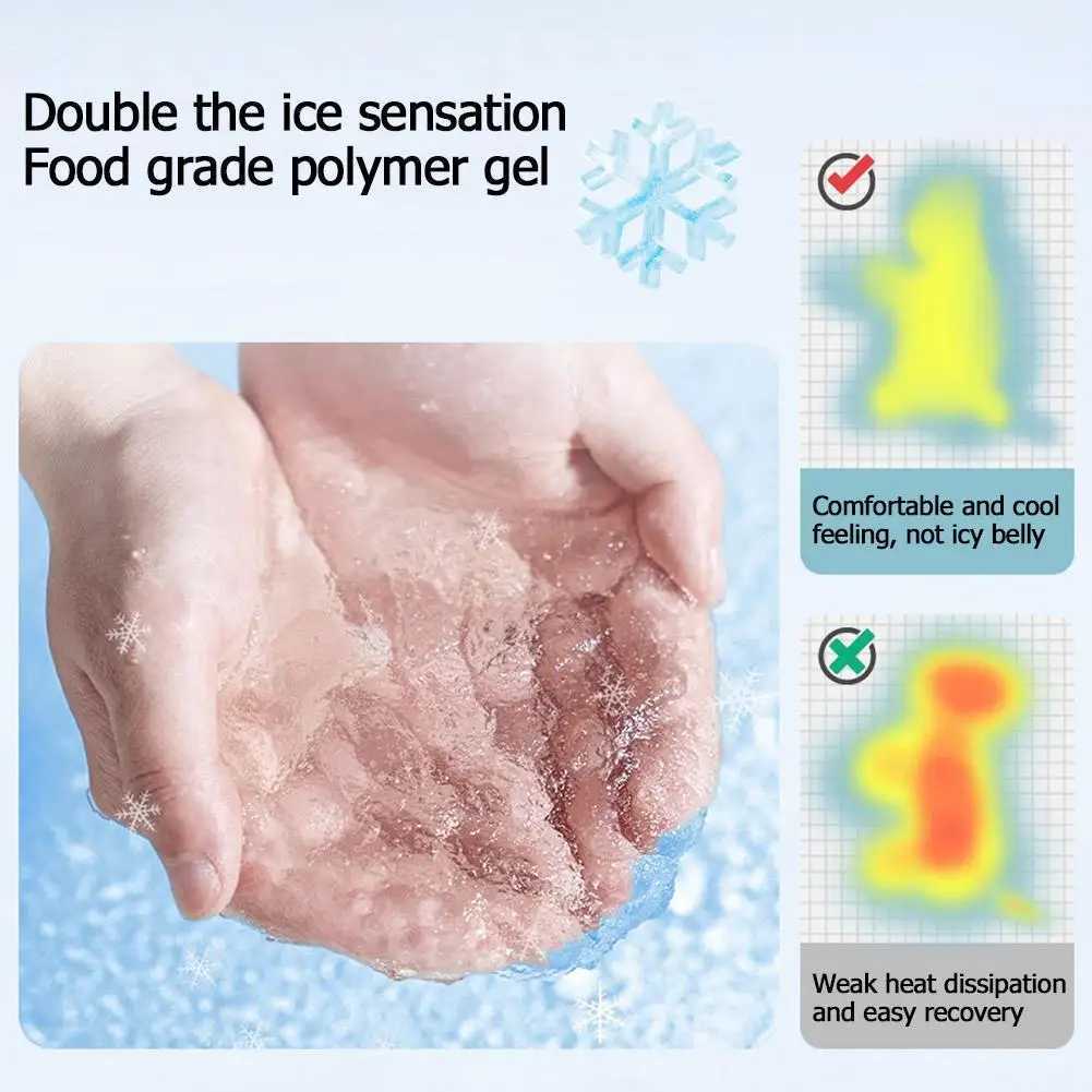 Pet summer cooling latex pad dog bed cat sleep pad ice pad ice pad Y250407