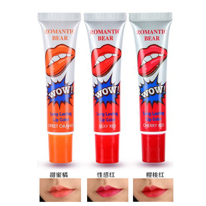 Type Lip Gloss Durable Waterproof And Color Fast Tear Off Lipstick