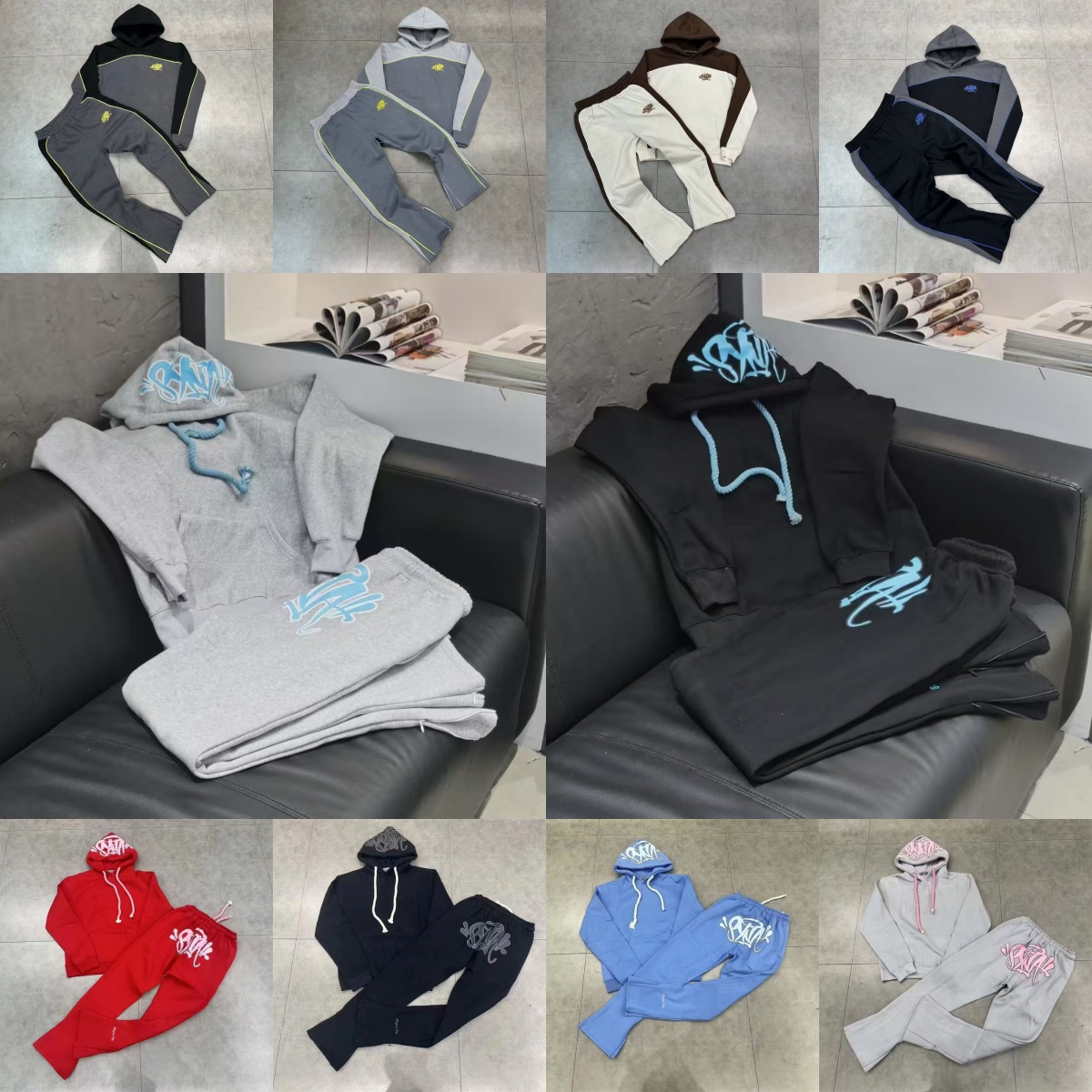 designer men tracksuits SynaWords tracksuit sweatsuit track suit pullover hooded letter suit sweater training jogging hoodie clothes y2k hoody pink hoodies sweat
