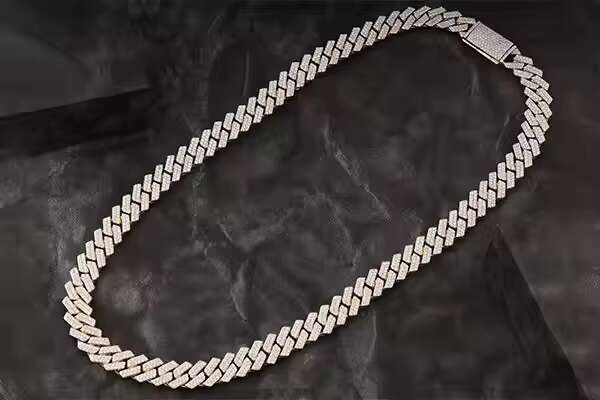 Luxury Diamond Body Chain 10mm Moissanite Hip Hop Necklace Fashion Jewelry for Wedding Engagement Anniversary Party Gift