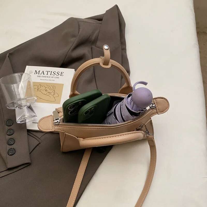 Simple Fashion Small Square Women Crossbody Bags 2025 Designer Purses And Handbags Box Shape Pure Color Shoulder Satchels