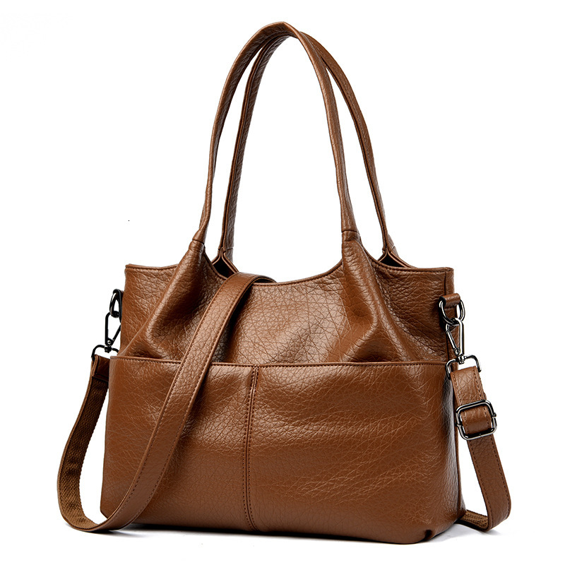 Large Capacity Tote Bag Women's Retro Fashion Luxury Design Bag Work Commute Crossbody Shoulder Handbag