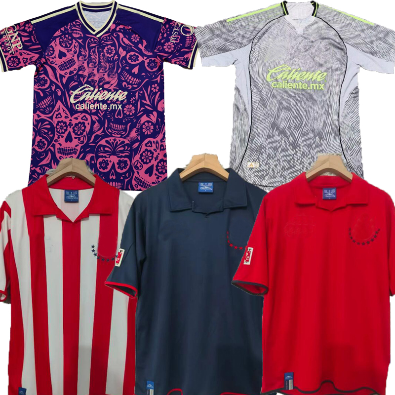 3XL 4XL 2025 26 club america Chivas CHICHARITO Soccer jerseys Retro 1995 2006 07 2025 Players fans HOME AWAY THIRD FIDALGO A.ZENDEJAS E.SANCHEZ Men kids Football shirt