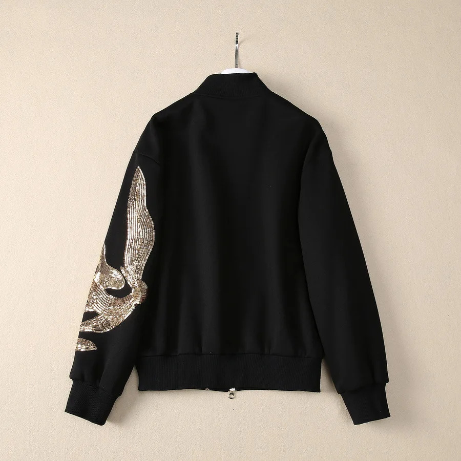 A03717 Fashion Womens Coat Runway y European n Party Style Clothing 250407