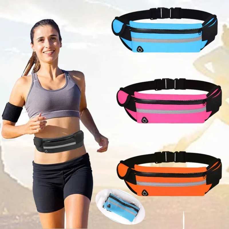 Creative Sports Fanny Bag Womens Running Waist Bag Mens Belt Bag Mobile Gym Bag Waterproof Backpack Running Accessories Z250407