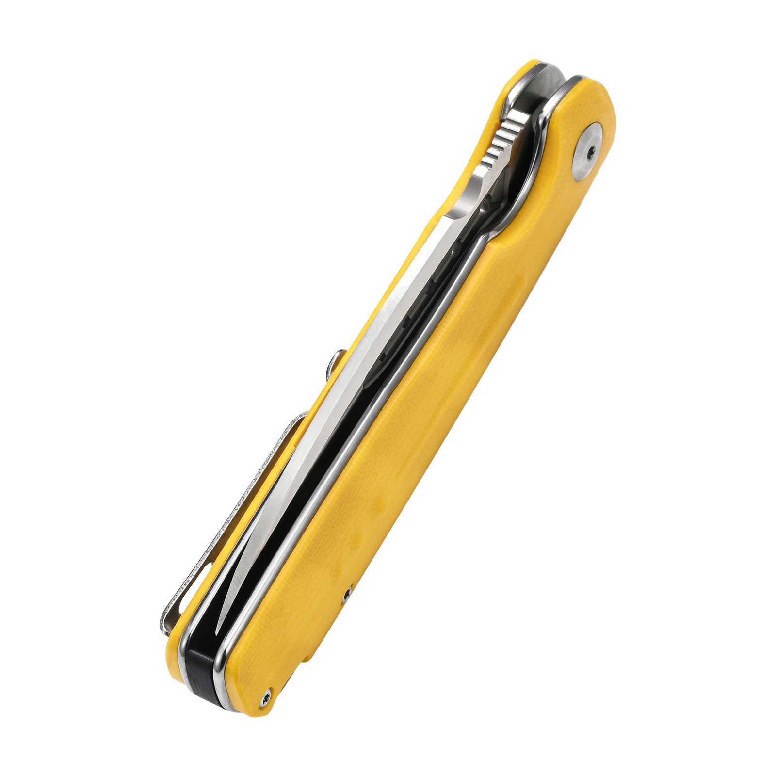 Sitivien ST131 Pocket Folding KnifeD2 Steel Blade G10/ Micarta Handle EDC Folder for Working Camping Survival Home Using Tool Z250408