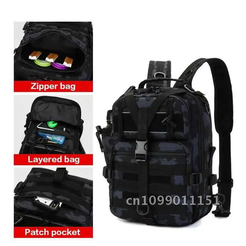 New 20L Tactical Assault Hunting Fishing Military Sling Backpack Hiking Bag Backpack Outdoor XA517Y Camping Molle for TravelC250407