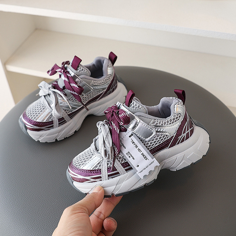 Kids Shoes 2025 Spring Summer Children Casual Shoes Umshop for Girls Boys Fashion Design Style Soft Sole Anti-slip Toddler Shoes Size 21 - 30 U0653