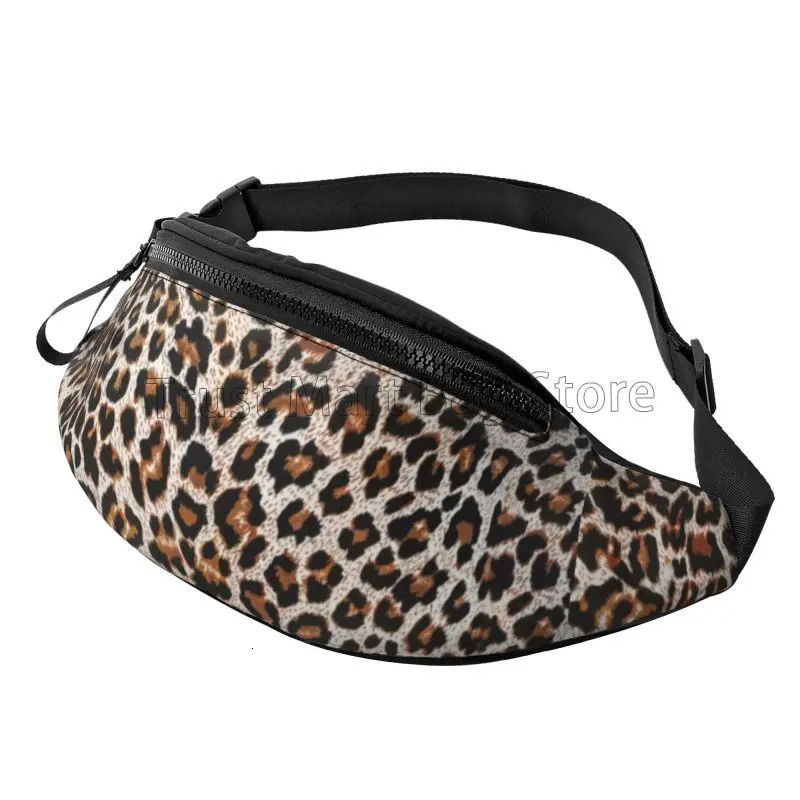 Animal waist bag mens waist bag womens leisure running belt bag hip waist bag with adjustable shoulder straps used for hiking trips 250402