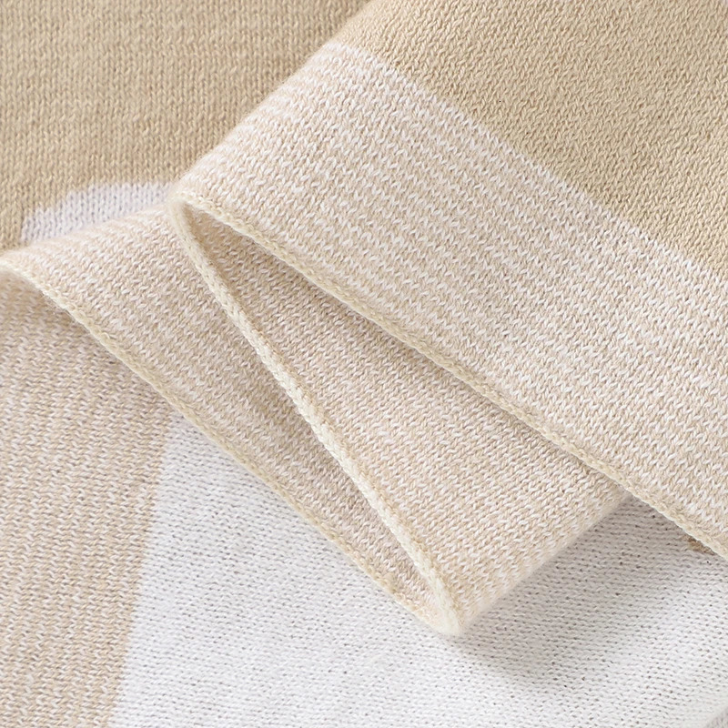 born Baby Blankets Easter Rabbit Knitted Infant Boys Girls Cotton Month Swaddle Wrap Stroller Bedding Sleeping Cover 100*80cm 250408