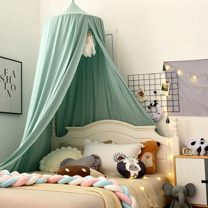 Childrens hammock ceiling baby mosquito net used for baby crib dome curtains baby mosquito net game tent childrens room decoration 250408