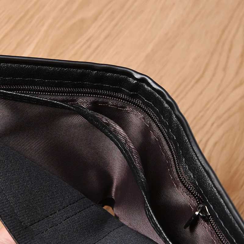 2025 PU Leather Men Wallets Male Bag Small Multifunctional Money Coin Purses Dollar Large Capacity Design Slim Casual Wallet H25110711