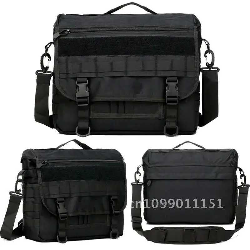 Russian Camo Tactical Bag Men Nylon Laptop Messenger Molle Briefcase Outdoor Hiking Shoulder Climbing Backpacks HandbagsC250407