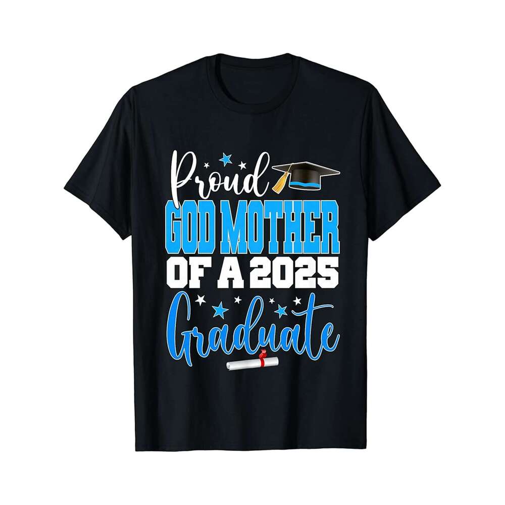 Designer T shirt Senior 2025 Proud Grandma Of A Class Of 2025 Graduate - 220g Tshits