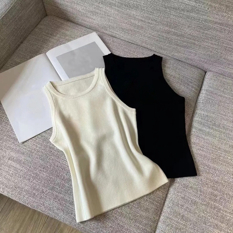 designer tank top womens vest top designer T -Shirt luxury vest sleeveless camis tees women cropped top tshirts knits tees designer embroidery knitted sport vest tops