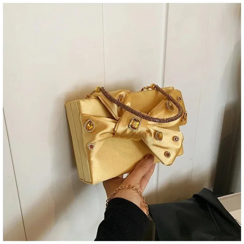 Spring High Quality Evening Bag Diamond Womens Bag for Sale Fashion Solid Bright Color Handbag 250402