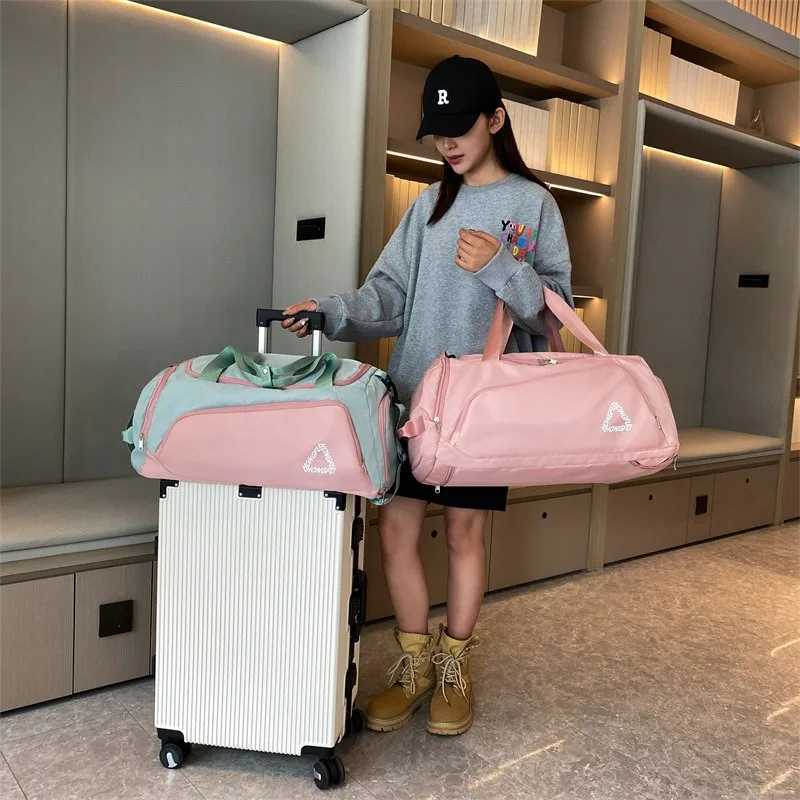 Sports Bag Gym Womens Camping Swimming Basketball Fitness Shoes School Bolsas Womens Weekend Travel BackpackXJ250408